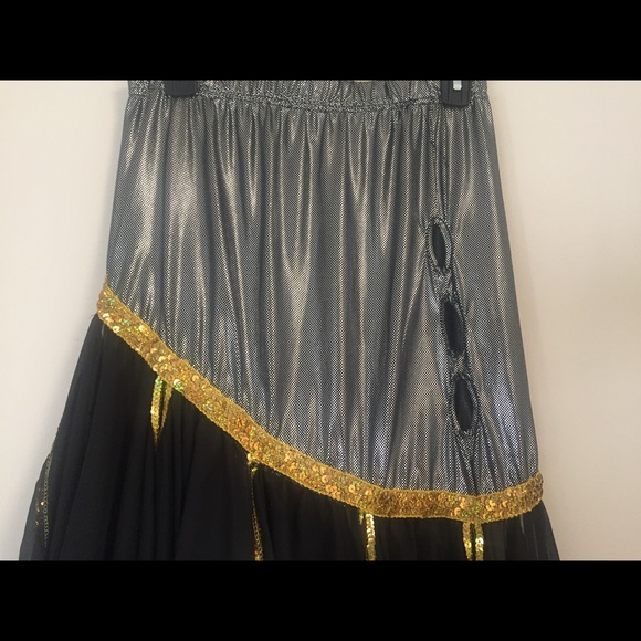 Belly dance skirt.  One size fits all - Picture 3 of 4